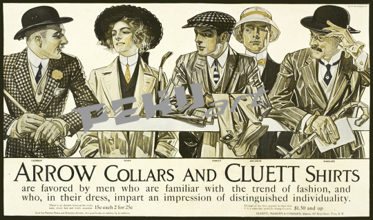 arrow shirts and collars vintage advertising o 