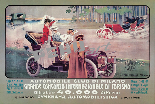 Automobile Club of Milano vintage automobile o 