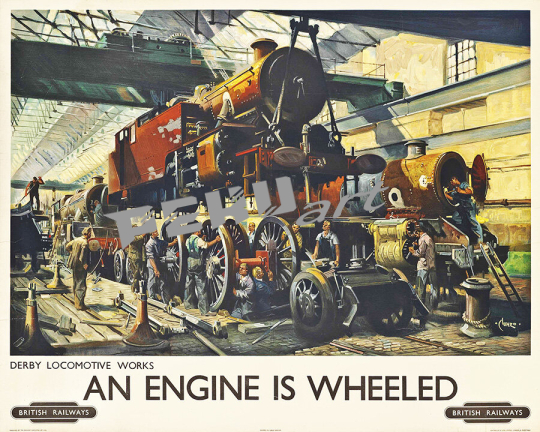 british railways engine wheeled train 