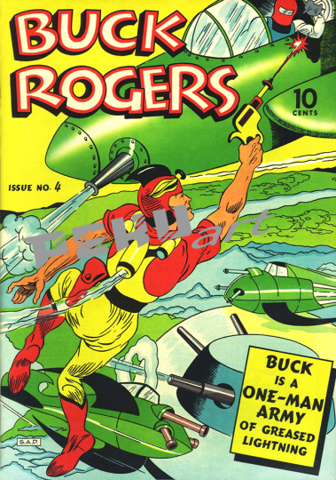 buck rogers 4 comic superhero 