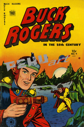 buck rogers 9 superhero 