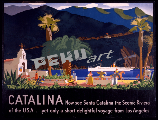 catalina-travel-poster