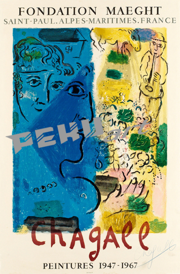 Chagall Galerie Maeght Fine Art Prints