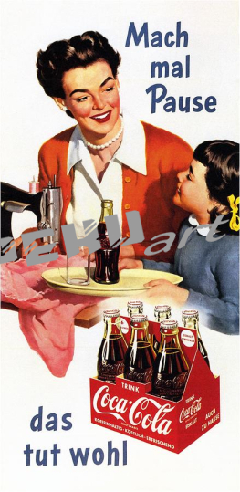 coca cola vintage soft drinks advertising  studio graf