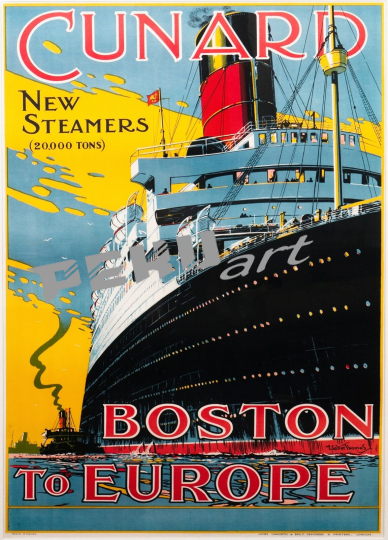 Cunard neue Dampfer transatlantisches Schiff Boot Reise