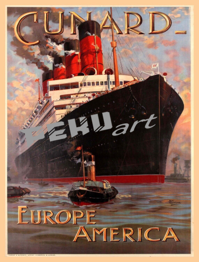 Cunard transatlantisches Kreuzfahrtschiff