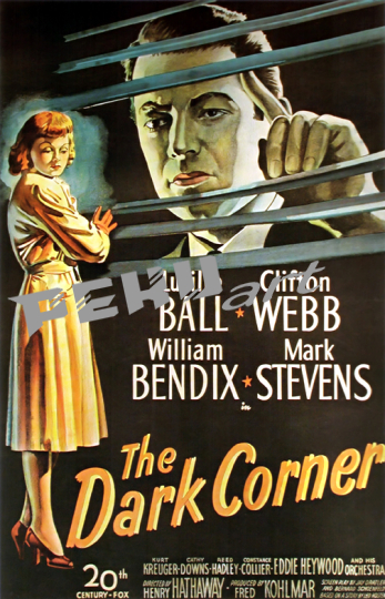 dark corner classic film noir movie 