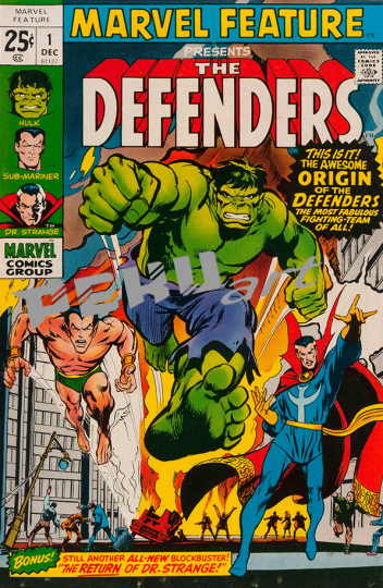 defenders superherocomic art