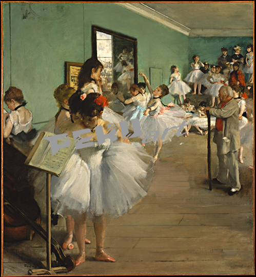 Degas The Dance Class Fine Art Prints
