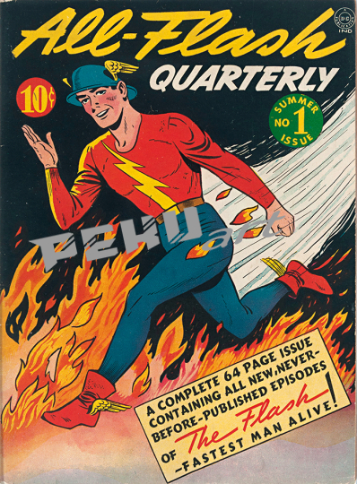 Flash Quarterly1 superhero comic 