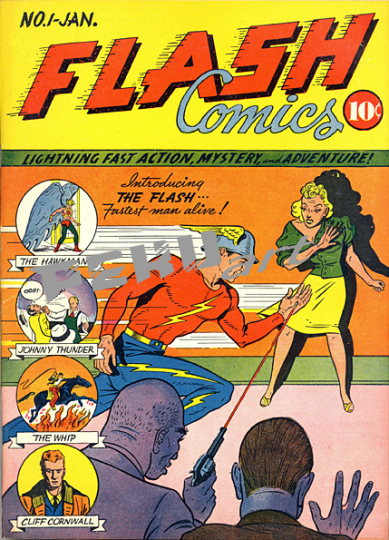 flash superhero comic 1