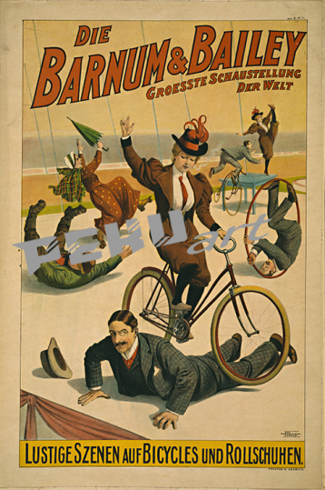 German Barnum BicycleCircus