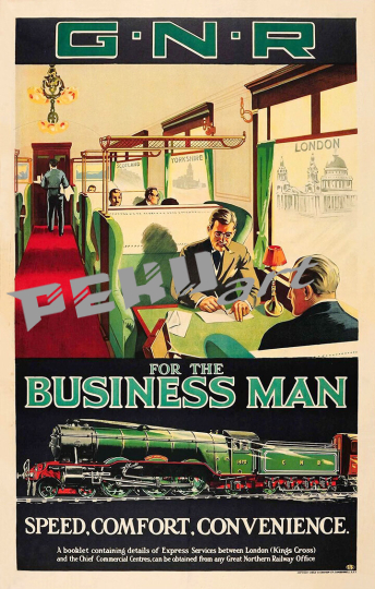 GNR Businessman Train Travel 