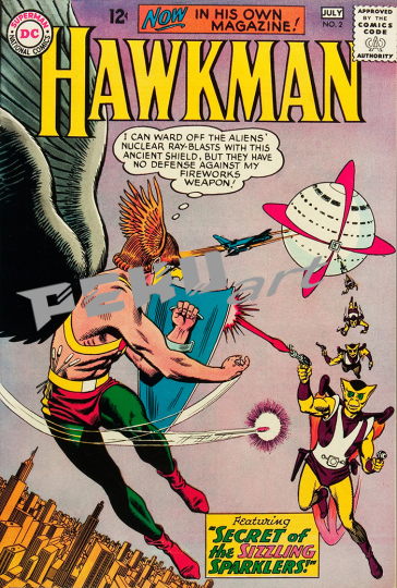 hawkman superherocomic book art