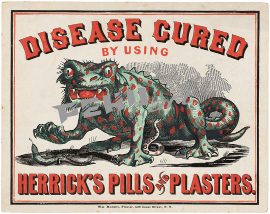 Herrick s Pills disease cured