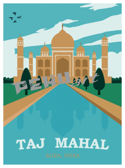 india-travel-poster