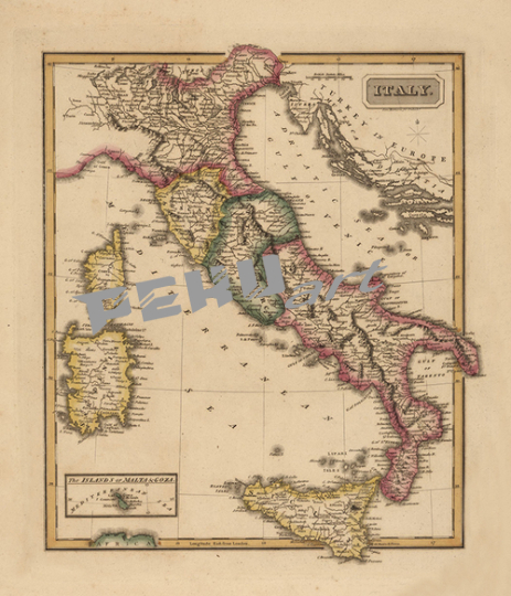 italy antique maps