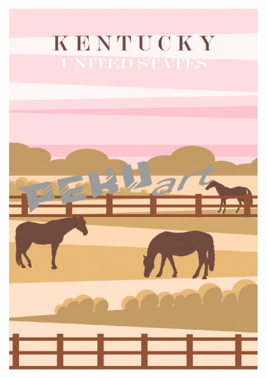 kentucky-america-travel-poster