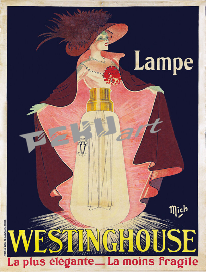 Lampe Westinghouse, la plus élégante. La moins fragile : [affi