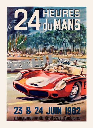 Le Mans 1962 auto racing 