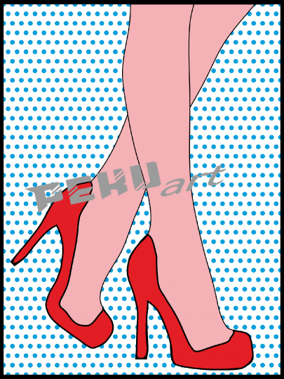 legs-red-shoes-pop-art