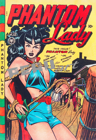 phantom lady comic superhero 