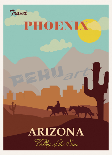 pheonix-arizona-travel-poster
