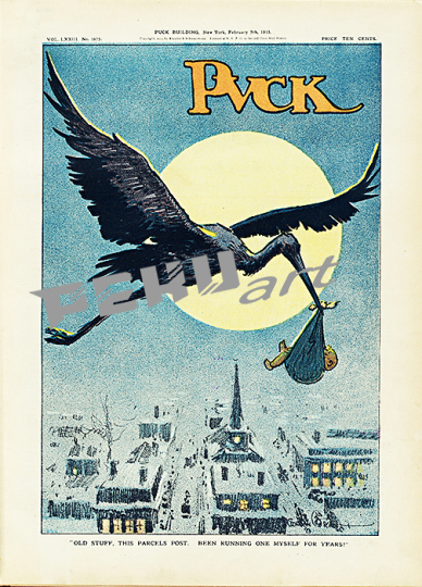 Puck Stork Magazine Cover 