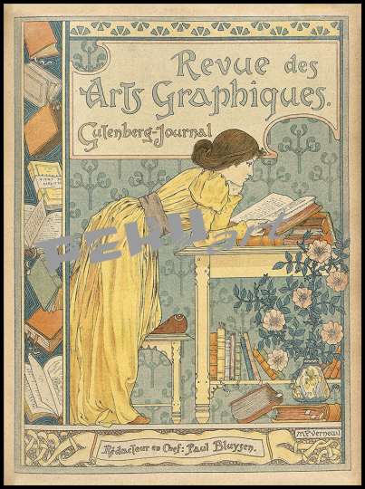 Revue des arts graphiques : Gutenberg-journal, n° 164, 1895