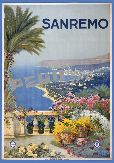 sanremo-italy-travel-poster