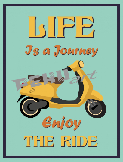 vespa-moped-retro-poster