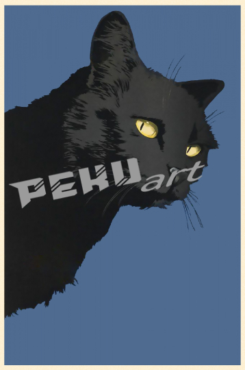 vintage-black-cat-poster