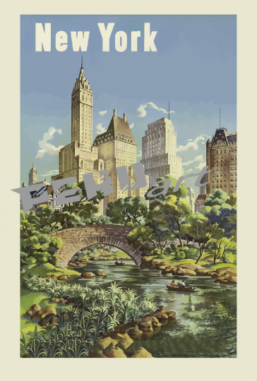vintage-travel-poster-new-york