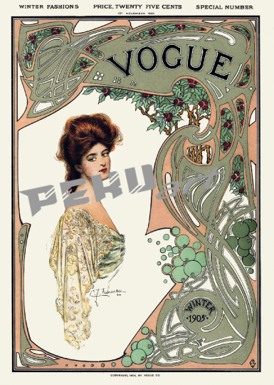 vogue-cover-vintage-kunstdruck