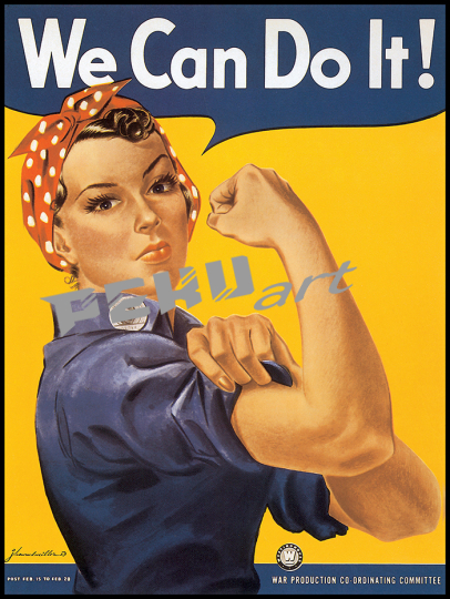We Can Do It Rosie the Riveter 