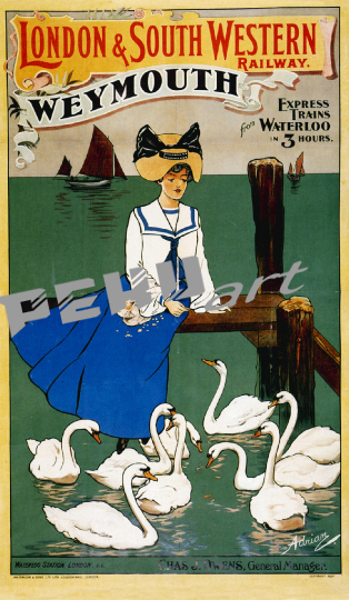 weymouth-train-travel-poster