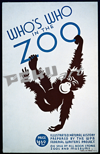 whos who zoo monkey wpagiclee