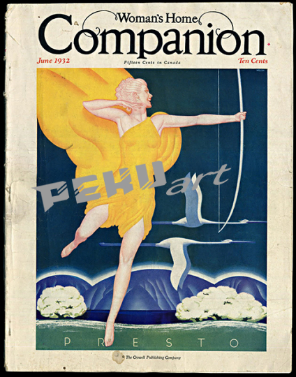 Womans Home Companion Magazine Cover 
