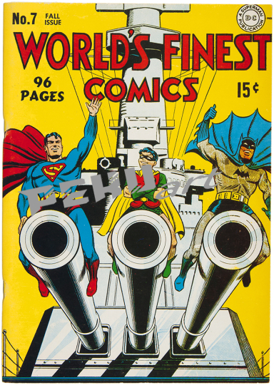 worlds finest 7 comic superhero 